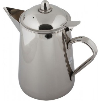 دلة القهوة من المنيوم ، فضي - 3 لتر 